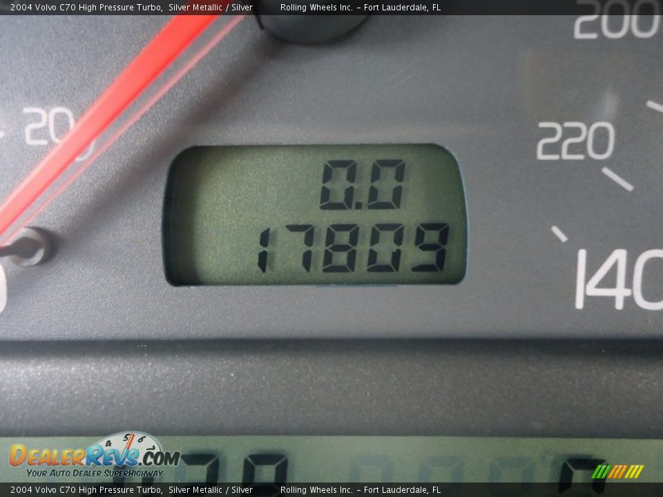 2004 Volvo C70 High Pressure Turbo Silver Metallic / Silver Photo #2