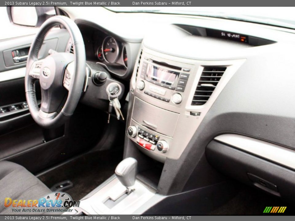 2013 Subaru Legacy 2.5i Premium Twilight Blue Metallic / Black Photo #14