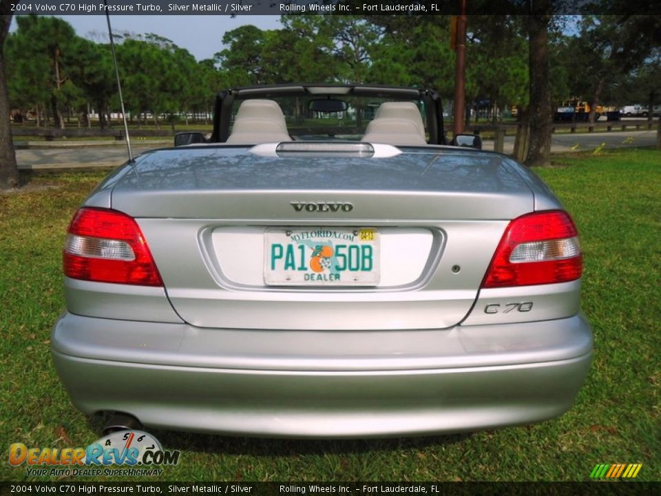 2004 Volvo C70 High Pressure Turbo Silver Metallic / Silver Photo #4