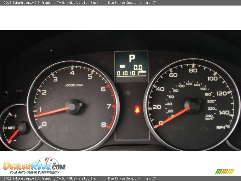 2013 Subaru Legacy 2.5i Premium Twilight Blue Metallic / Black Photo #15