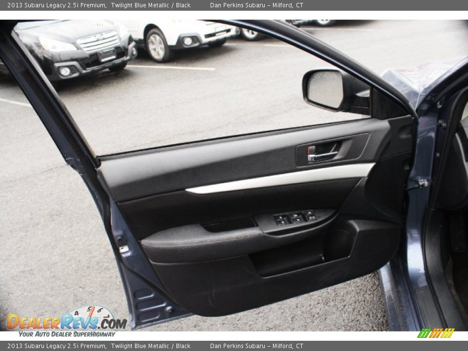 2013 Subaru Legacy 2.5i Premium Twilight Blue Metallic / Black Photo #16