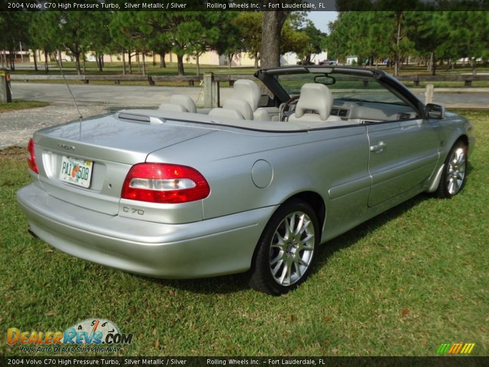 2004 Volvo C70 High Pressure Turbo Silver Metallic / Silver Photo #6