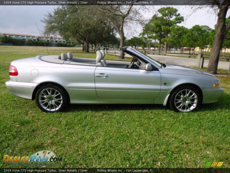 Silver Metallic 2004 Volvo C70 High Pressure Turbo Photo #7
