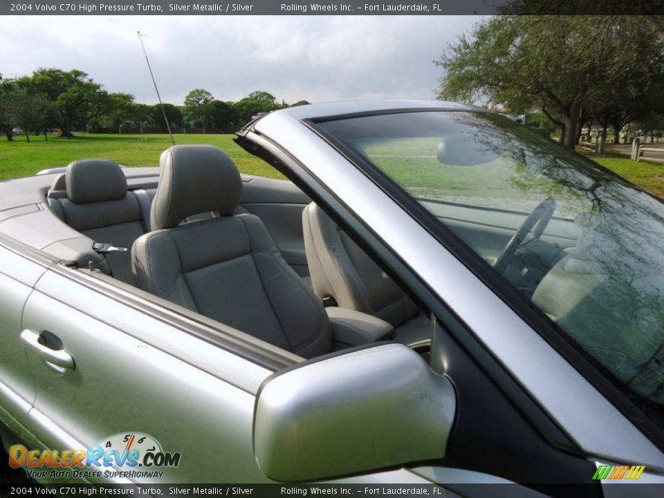 2004 Volvo C70 High Pressure Turbo Silver Metallic / Silver Photo #9