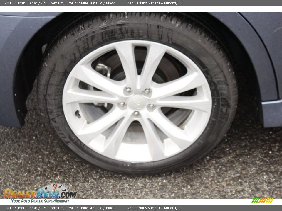 2013 Subaru Legacy 2.5i Premium Twilight Blue Metallic / Black Photo #20