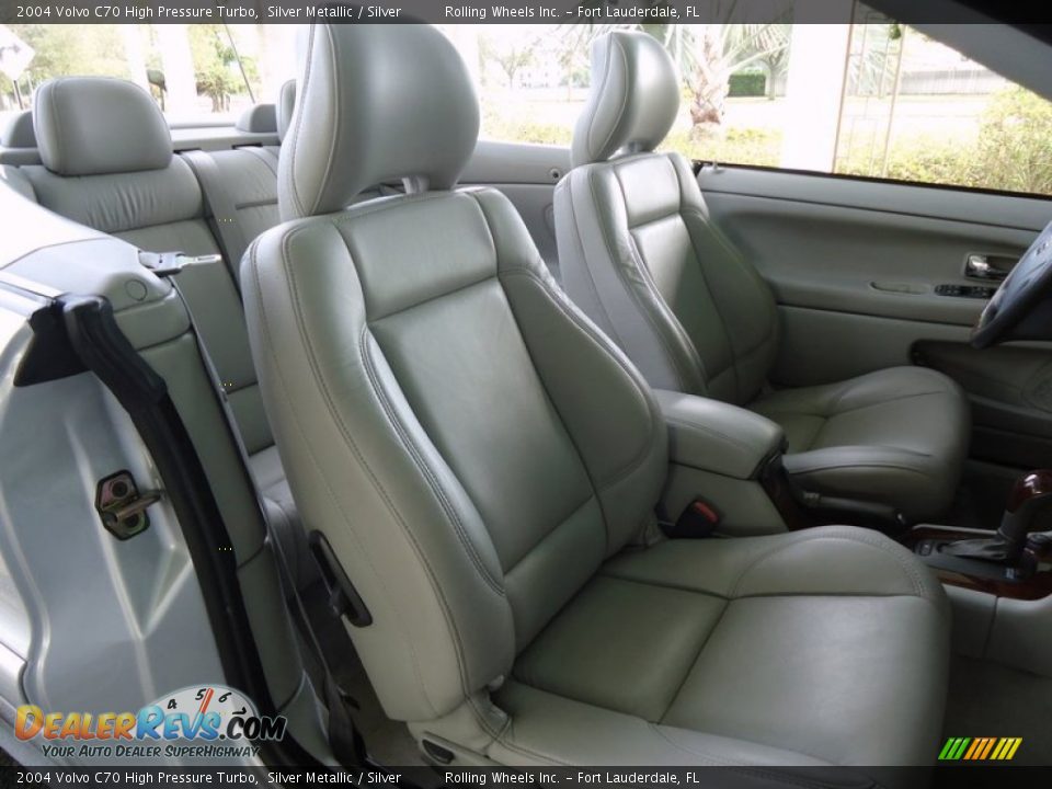 2004 Volvo C70 High Pressure Turbo Silver Metallic / Silver Photo #23