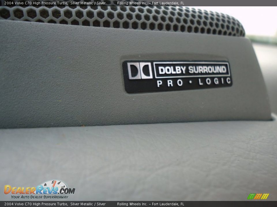 2004 Volvo C70 High Pressure Turbo Silver Metallic / Silver Photo #25