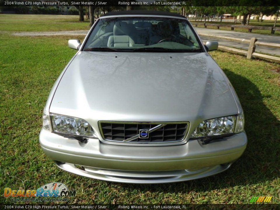 2004 Volvo C70 High Pressure Turbo Silver Metallic / Silver Photo #30
