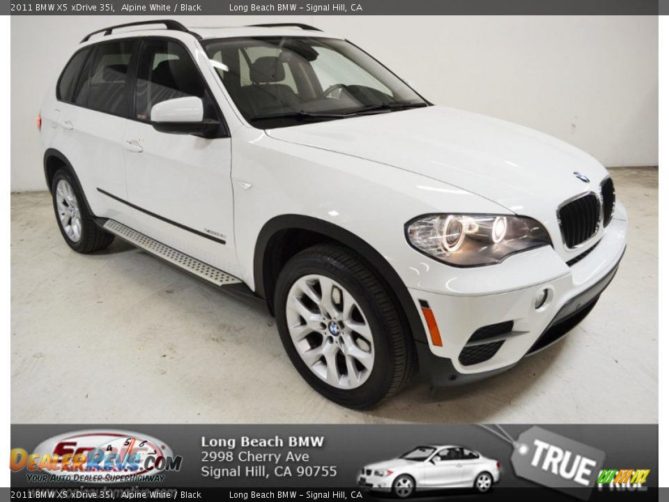 2011 BMW X5 xDrive 35i Alpine White / Black Photo #1