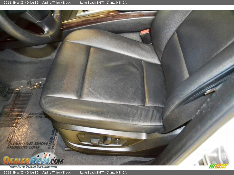 2011 BMW X5 xDrive 35i Alpine White / Black Photo #15
