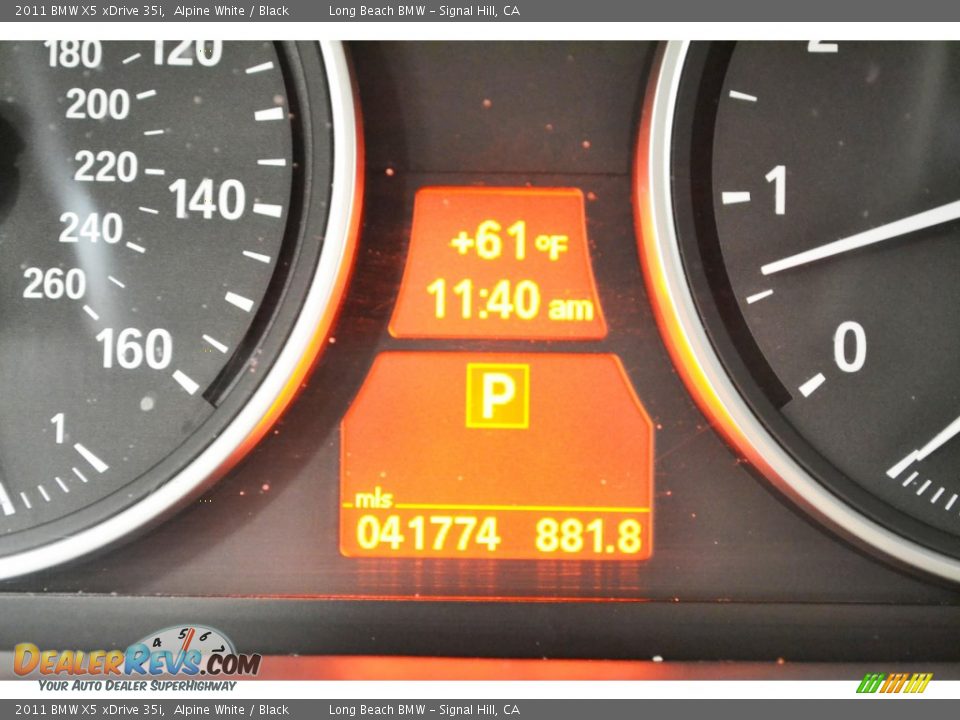 2011 BMW X5 xDrive 35i Alpine White / Black Photo #21