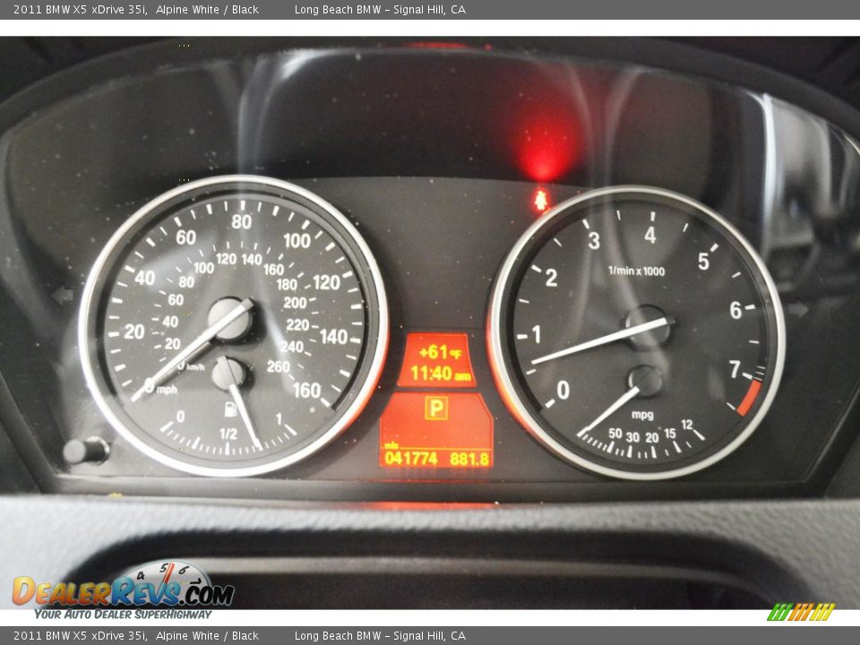 2011 BMW X5 xDrive 35i Alpine White / Black Photo #22