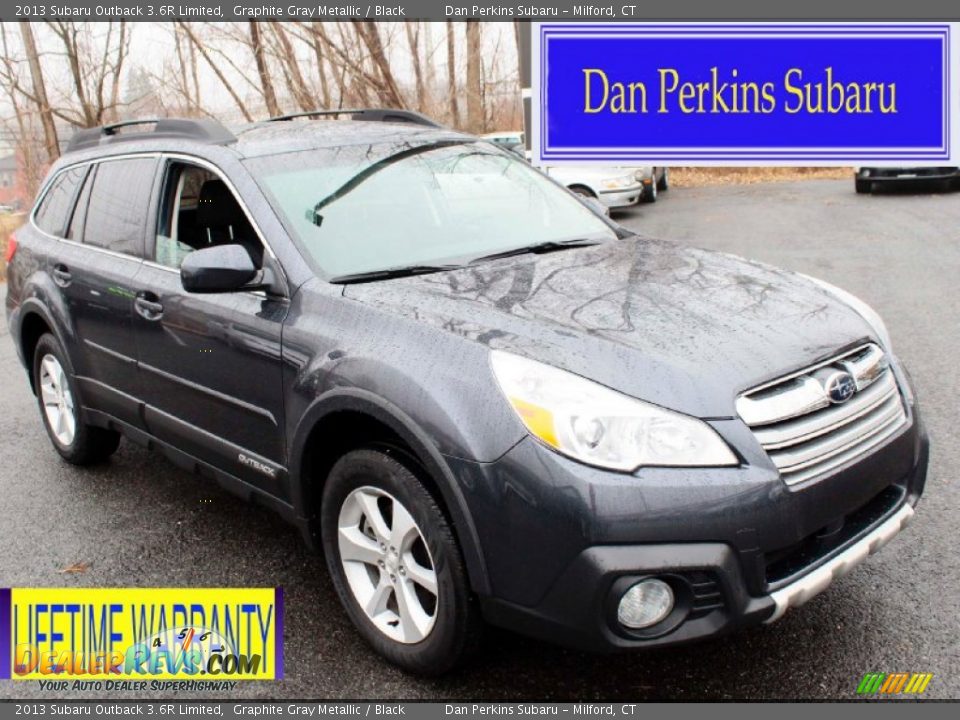 2013 Subaru Outback 3.6R Limited Graphite Gray Metallic / Black Photo #1
