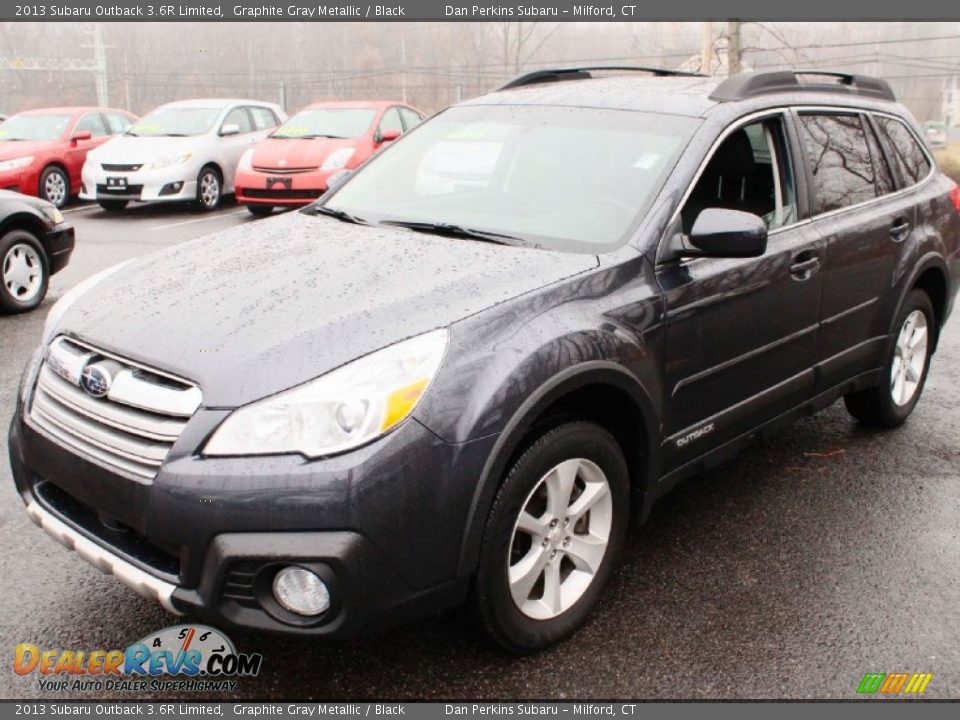 2013 Subaru Outback 3.6R Limited Graphite Gray Metallic / Black Photo #3