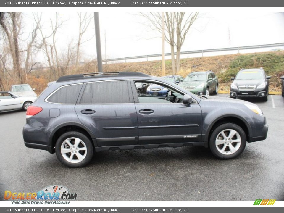 2013 Subaru Outback 3.6R Limited Graphite Gray Metallic / Black Photo #4