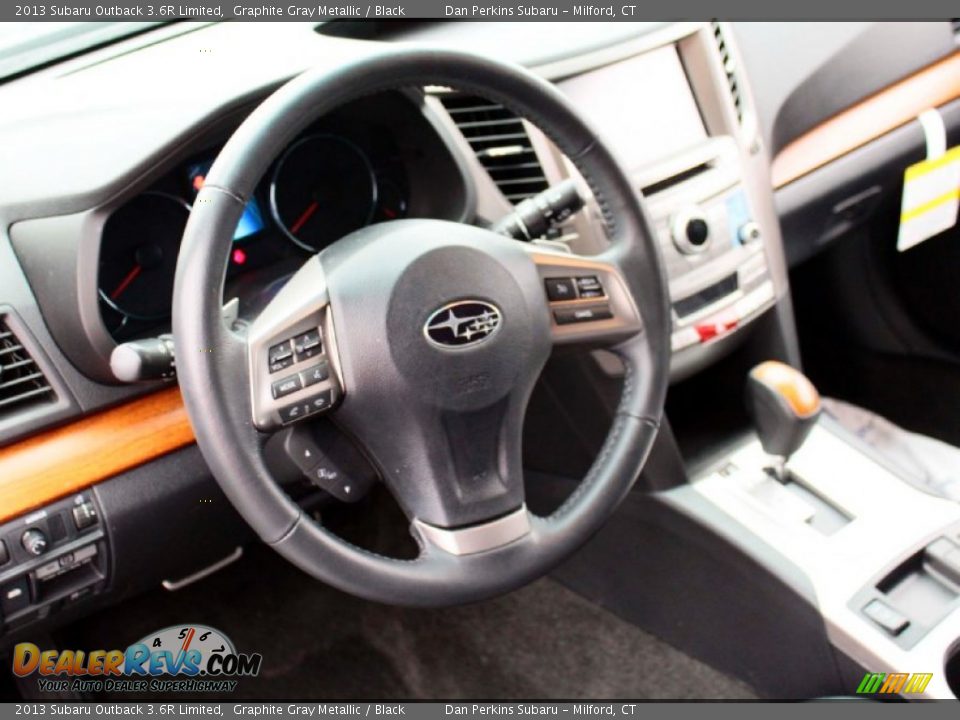 2013 Subaru Outback 3.6R Limited Graphite Gray Metallic / Black Photo #5