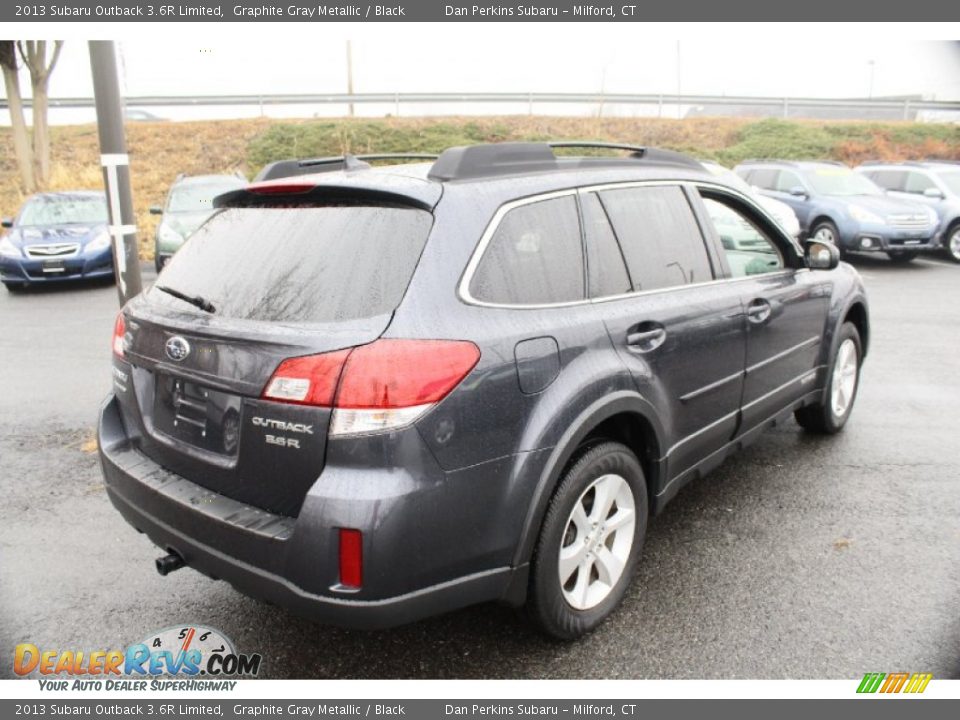 2013 Subaru Outback 3.6R Limited Graphite Gray Metallic / Black Photo #6
