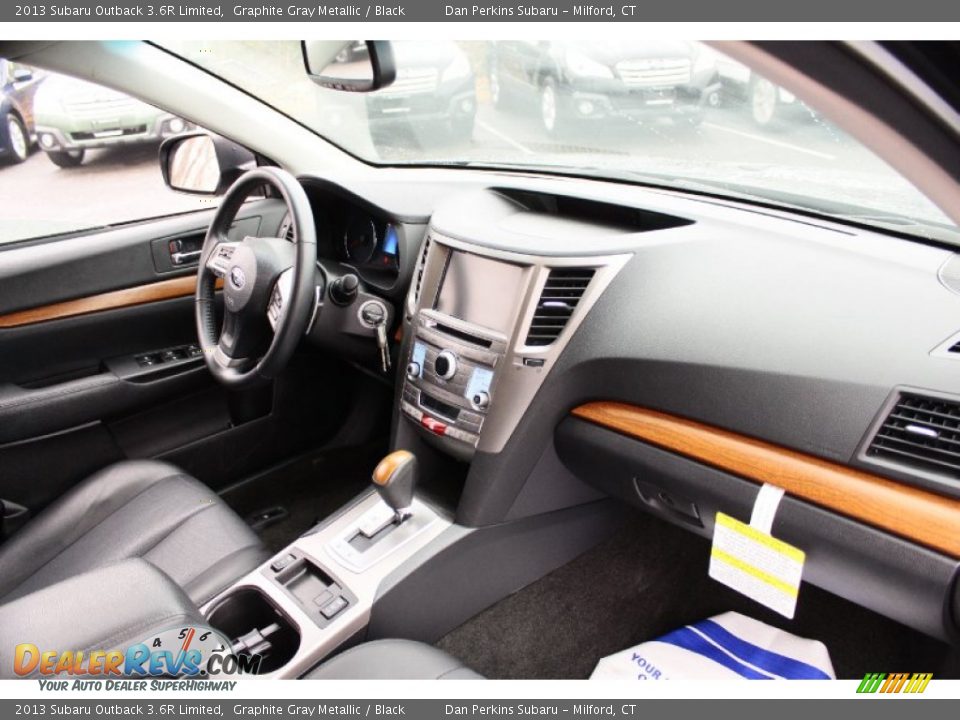 2013 Subaru Outback 3.6R Limited Graphite Gray Metallic / Black Photo #9