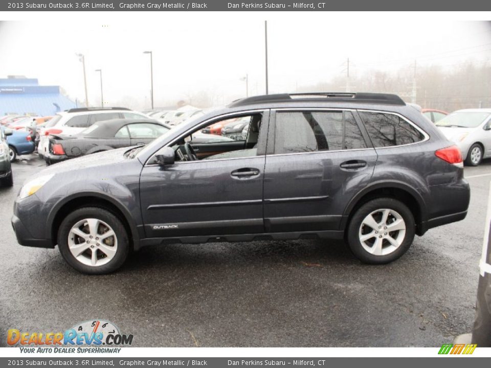 2013 Subaru Outback 3.6R Limited Graphite Gray Metallic / Black Photo #11