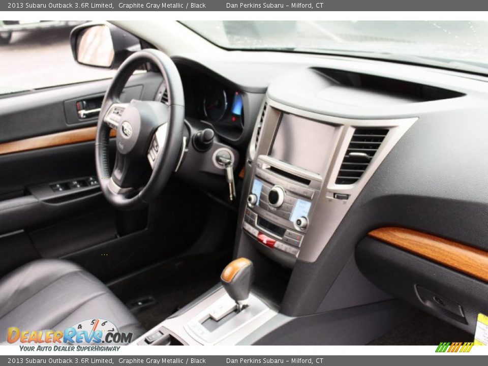 2013 Subaru Outback 3.6R Limited Graphite Gray Metallic / Black Photo #13