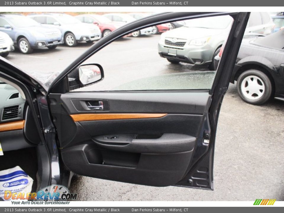 2013 Subaru Outback 3.6R Limited Graphite Gray Metallic / Black Photo #16