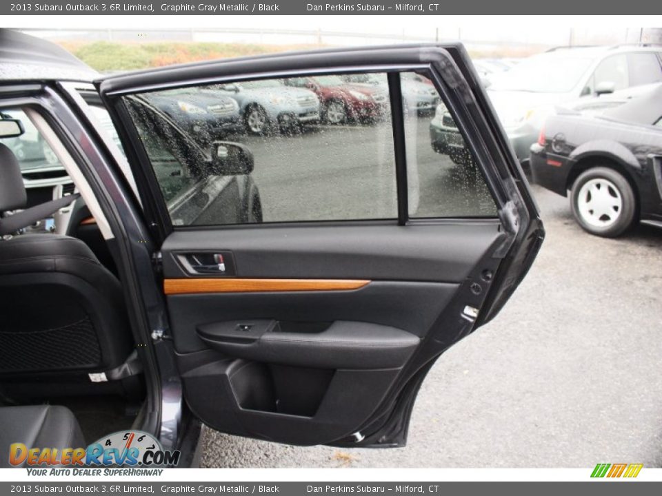 2013 Subaru Outback 3.6R Limited Graphite Gray Metallic / Black Photo #17