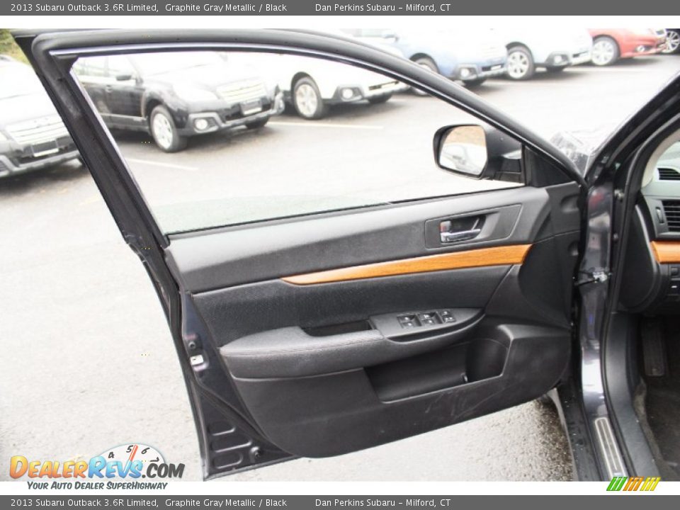 2013 Subaru Outback 3.6R Limited Graphite Gray Metallic / Black Photo #18