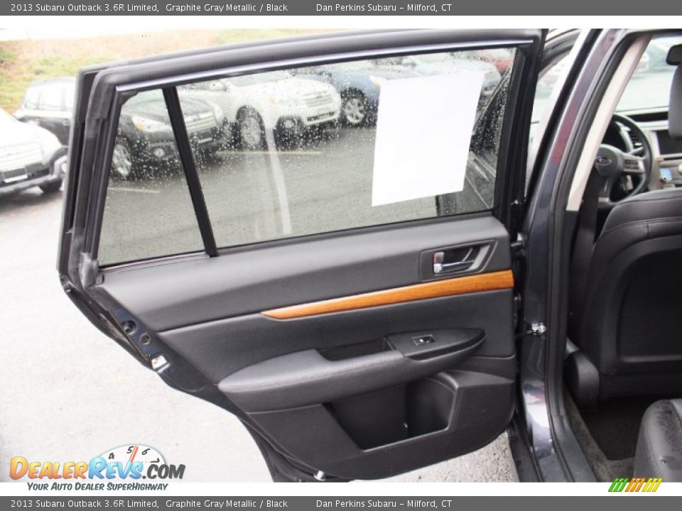 2013 Subaru Outback 3.6R Limited Graphite Gray Metallic / Black Photo #19