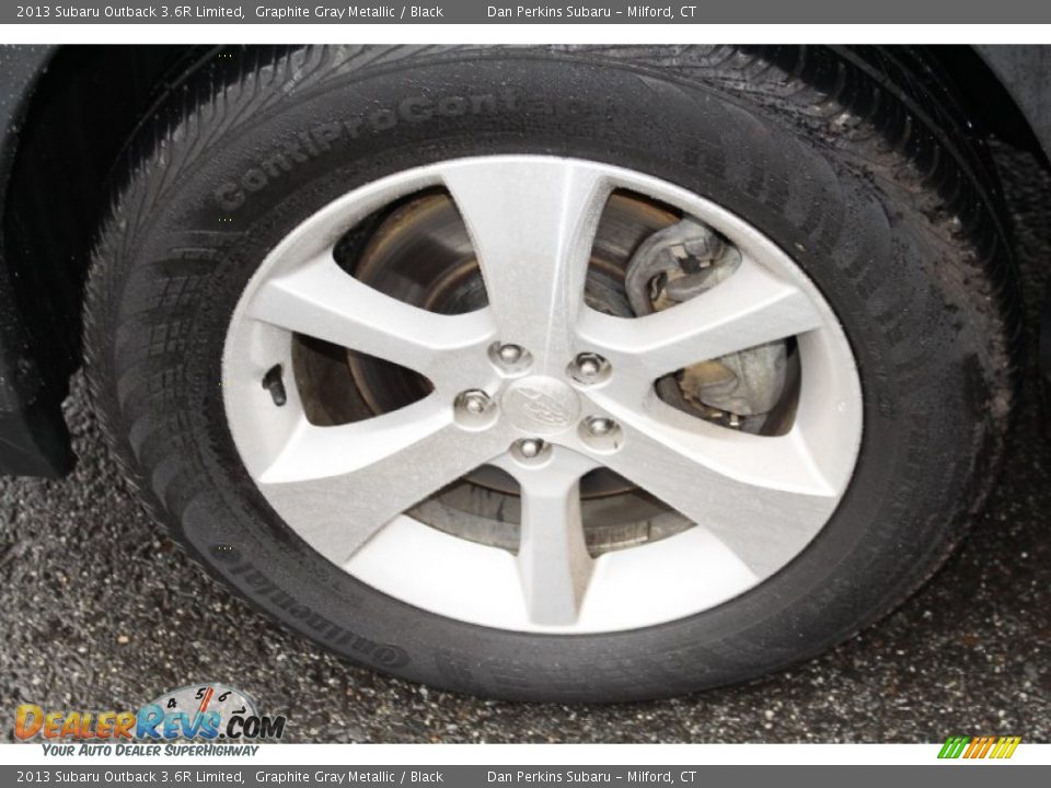 2013 Subaru Outback 3.6R Limited Graphite Gray Metallic / Black Photo #20