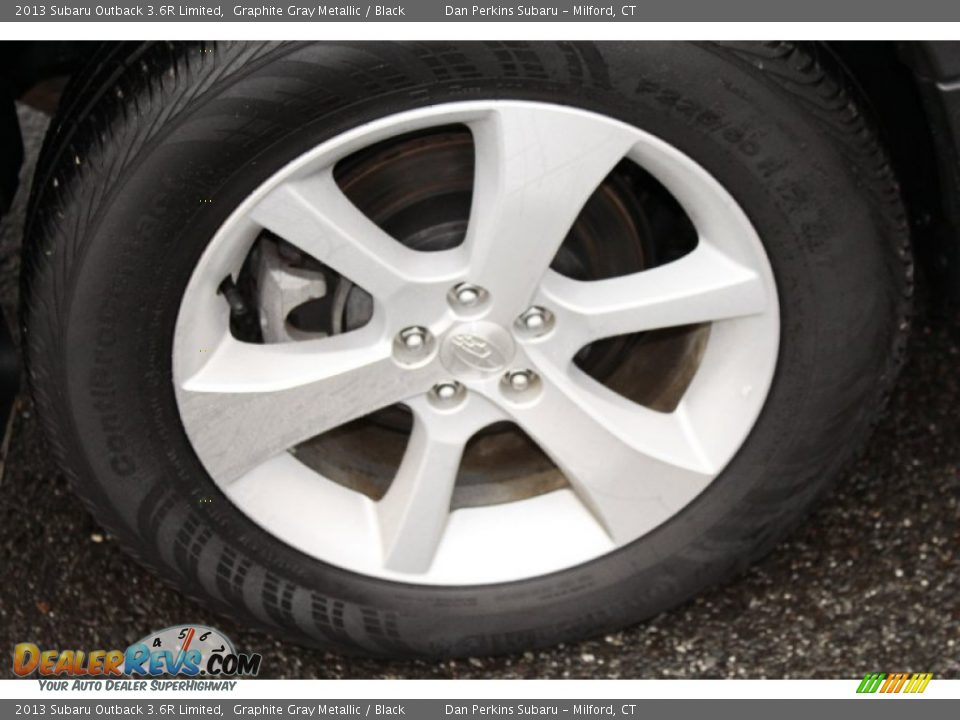 2013 Subaru Outback 3.6R Limited Graphite Gray Metallic / Black Photo #21