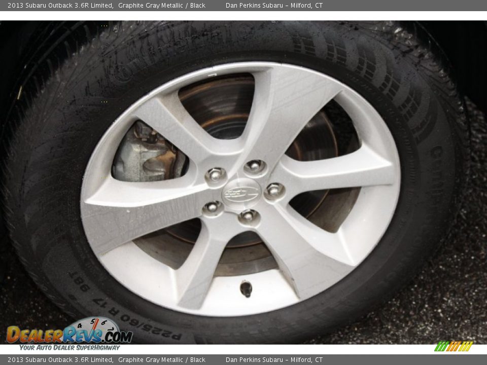 2013 Subaru Outback 3.6R Limited Graphite Gray Metallic / Black Photo #22