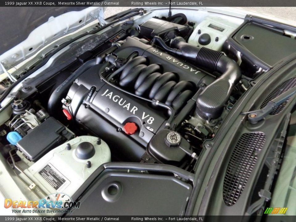 1999 Jaguar XK XK8 Coupe 4.0 Liter DOHC 32-Valve V8 Engine Photo #10