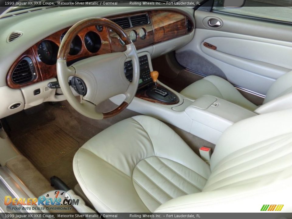 Oatmeal Interior - 1999 Jaguar XK XK8 Coupe Photo #20