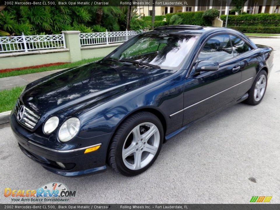Front 3/4 View of 2002 Mercedes-Benz CL 500 Photo #1