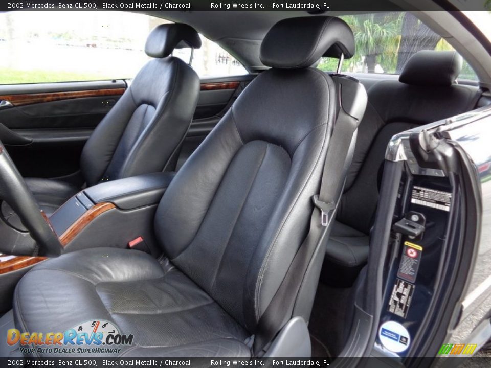 Front Seat of 2002 Mercedes-Benz CL 500 Photo #10