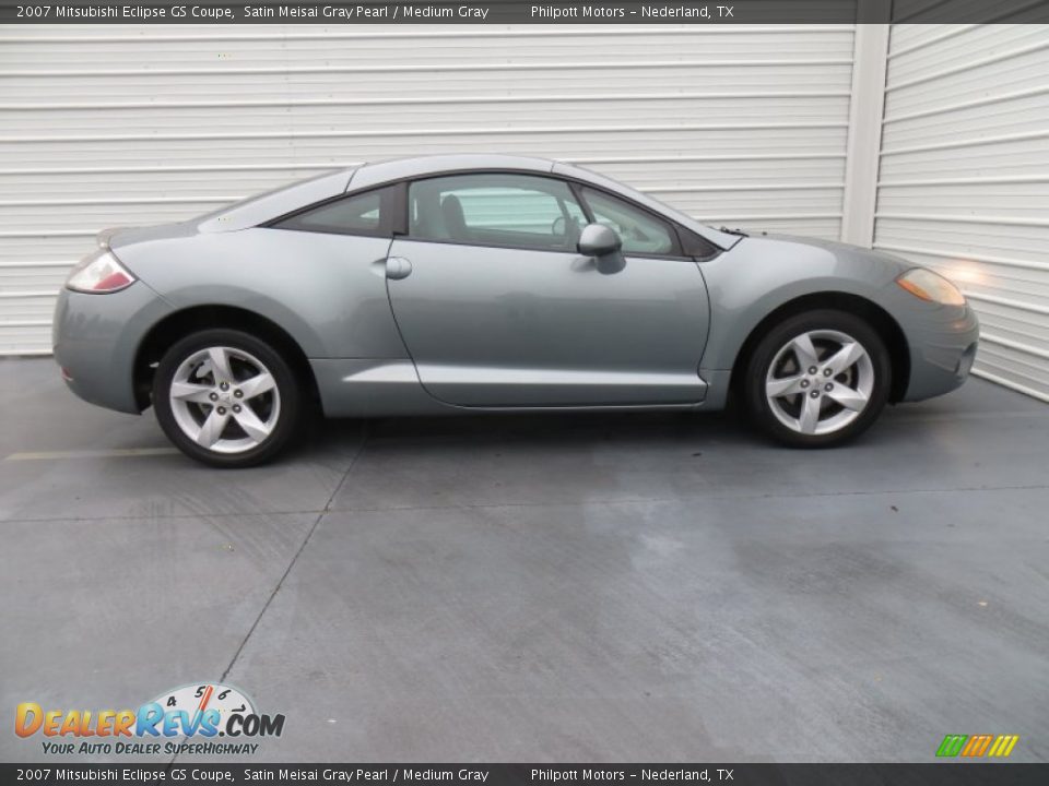 2007 Mitsubishi Eclipse GS Coupe Satin Meisai Gray Pearl / Medium Gray Photo #3