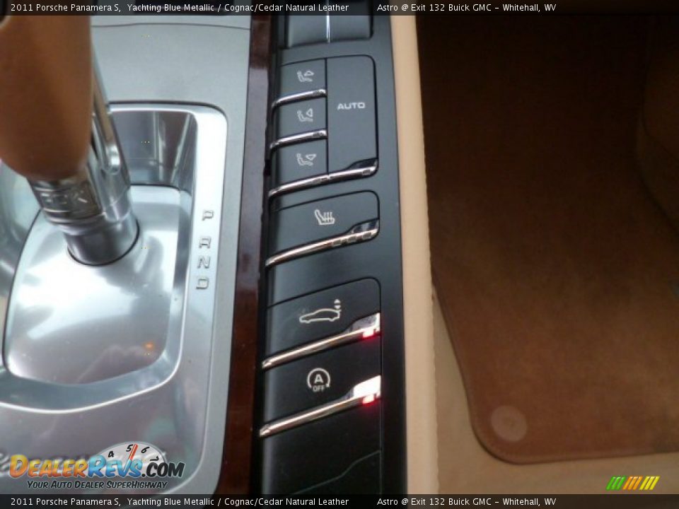 2011 Porsche Panamera S Yachting Blue Metallic / Cognac/Cedar Natural Leather Photo #21