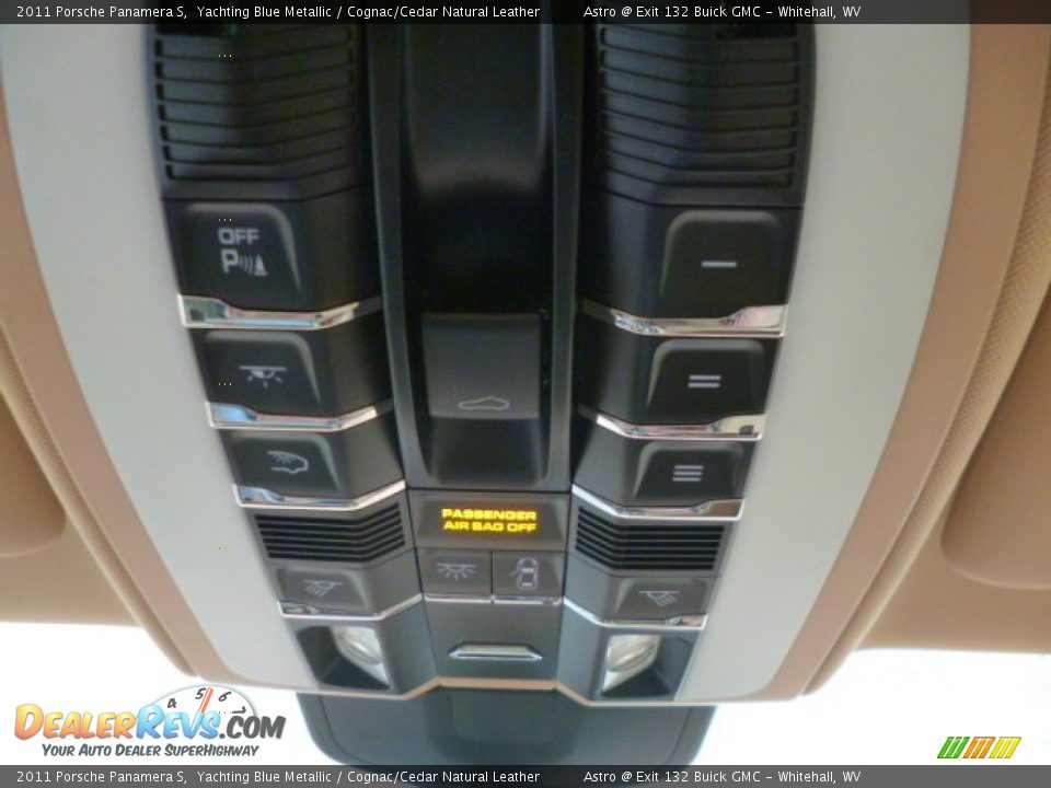 2011 Porsche Panamera S Yachting Blue Metallic / Cognac/Cedar Natural Leather Photo #24