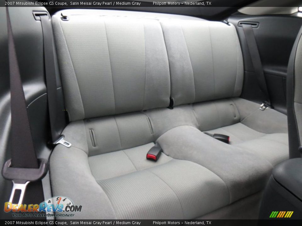 2007 Mitsubishi Eclipse GS Coupe Satin Meisai Gray Pearl / Medium Gray Photo #22