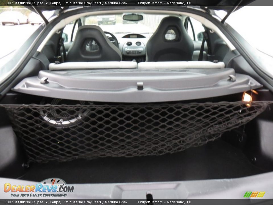 2007 Mitsubishi Eclipse GS Coupe Satin Meisai Gray Pearl / Medium Gray Photo #23