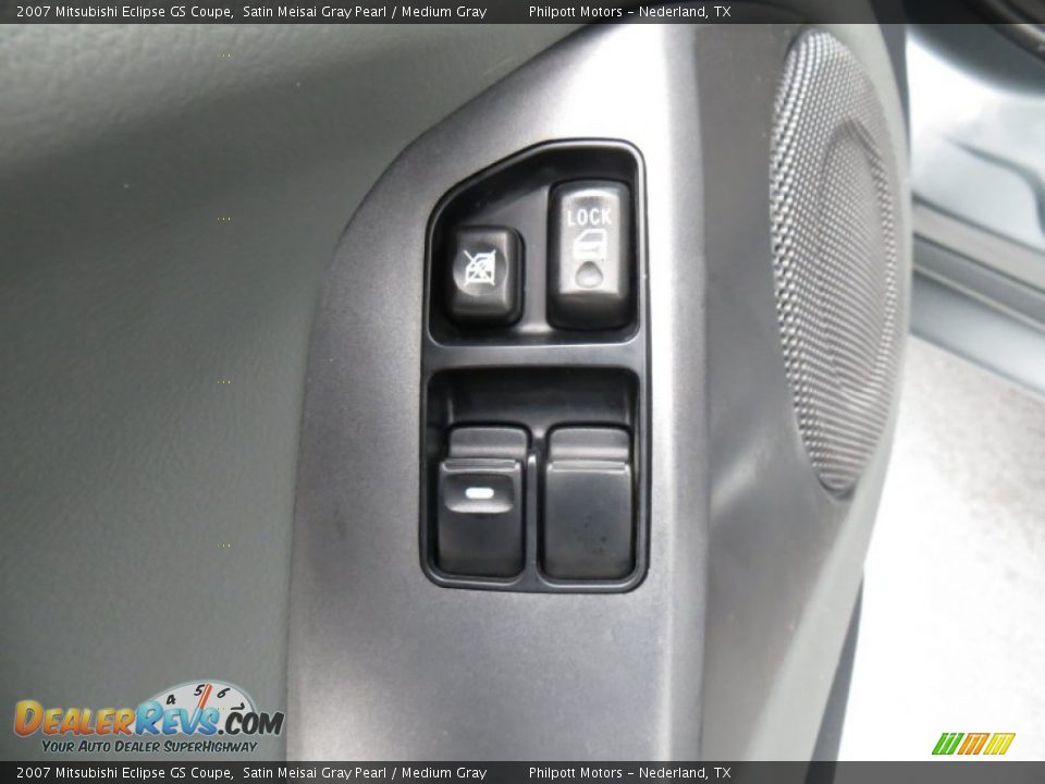 2007 Mitsubishi Eclipse GS Coupe Satin Meisai Gray Pearl / Medium Gray Photo #25