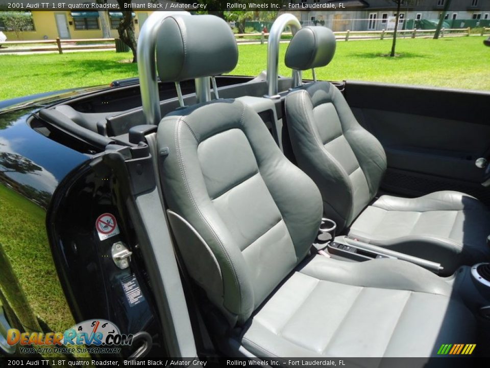 Front Seat of 2001 Audi TT 1.8T quattro Roadster Photo #2