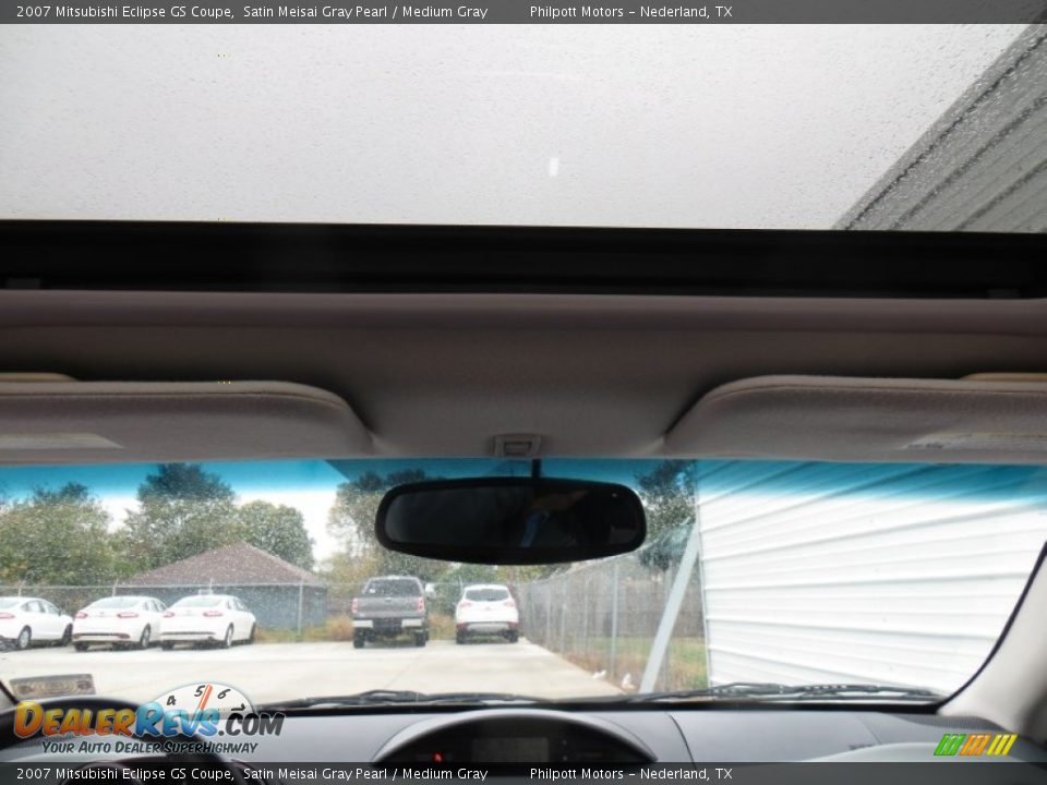 2007 Mitsubishi Eclipse GS Coupe Satin Meisai Gray Pearl / Medium Gray Photo #29