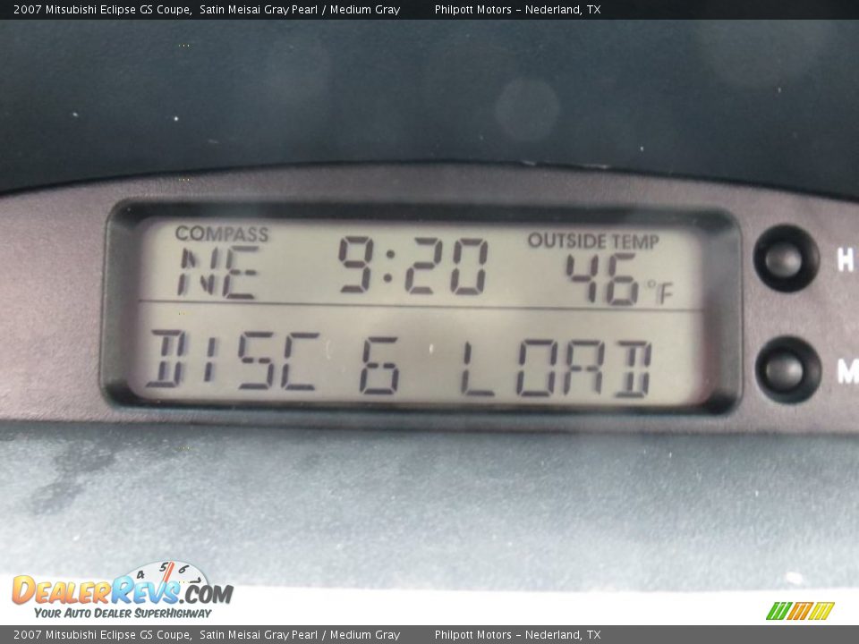 2007 Mitsubishi Eclipse GS Coupe Satin Meisai Gray Pearl / Medium Gray Photo #31