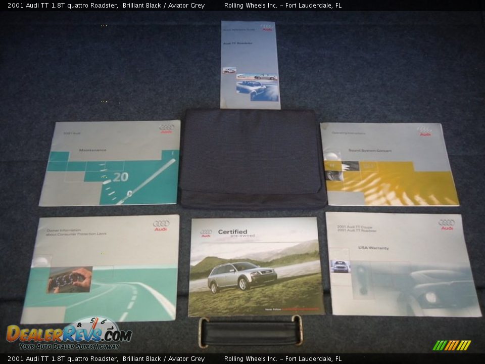 Books/Manuals of 2001 Audi TT 1.8T quattro Roadster Photo #7