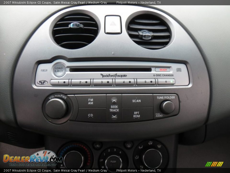 2007 Mitsubishi Eclipse GS Coupe Satin Meisai Gray Pearl / Medium Gray Photo #32