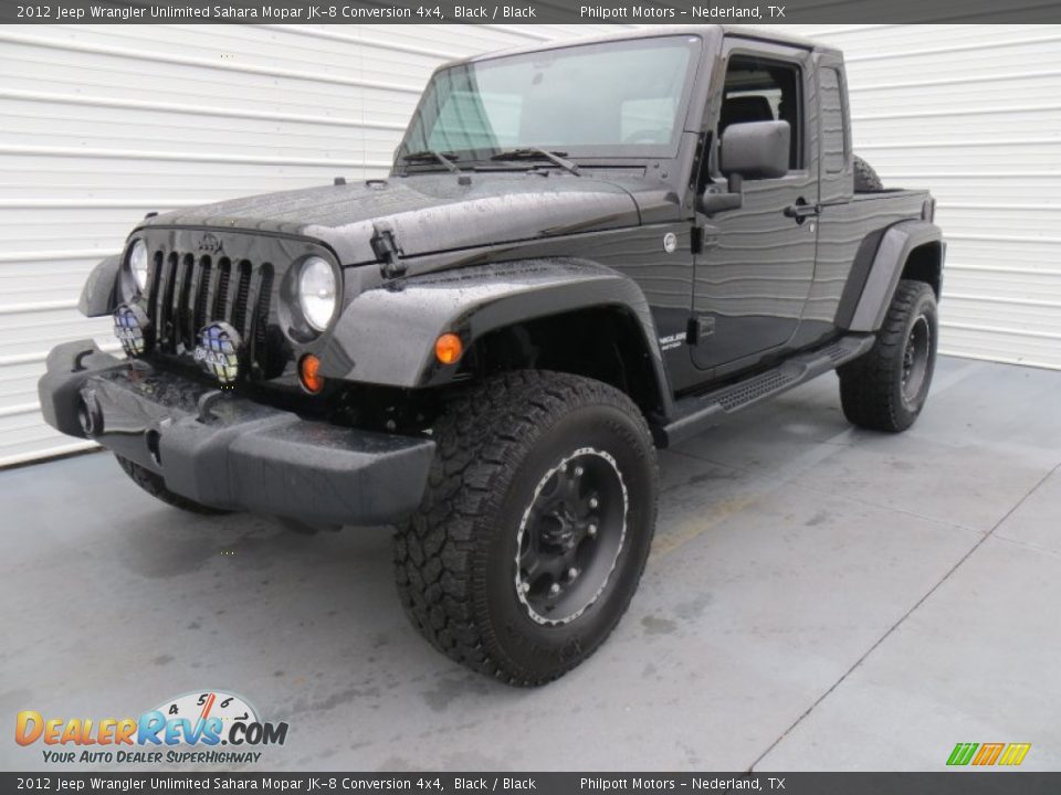 Front 3/4 View of 2012 Jeep Wrangler Unlimited Sahara Mopar JK-8 Conversion 4x4 Photo #7