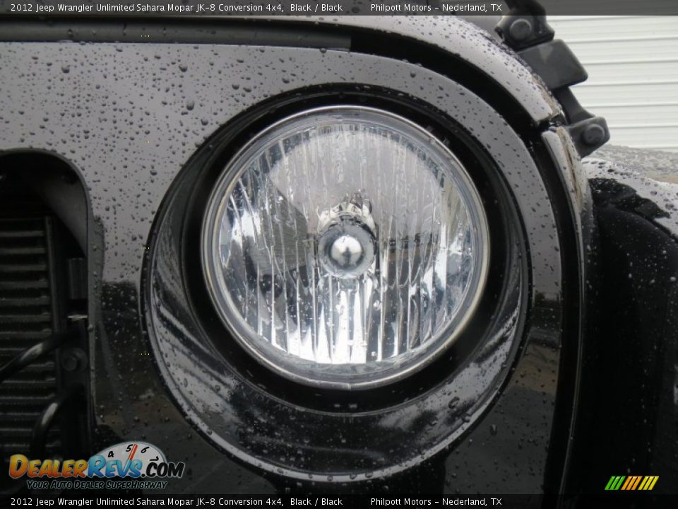 2012 Jeep Wrangler Unlimited Sahara Mopar JK-8 Conversion 4x4 Black / Black Photo #9