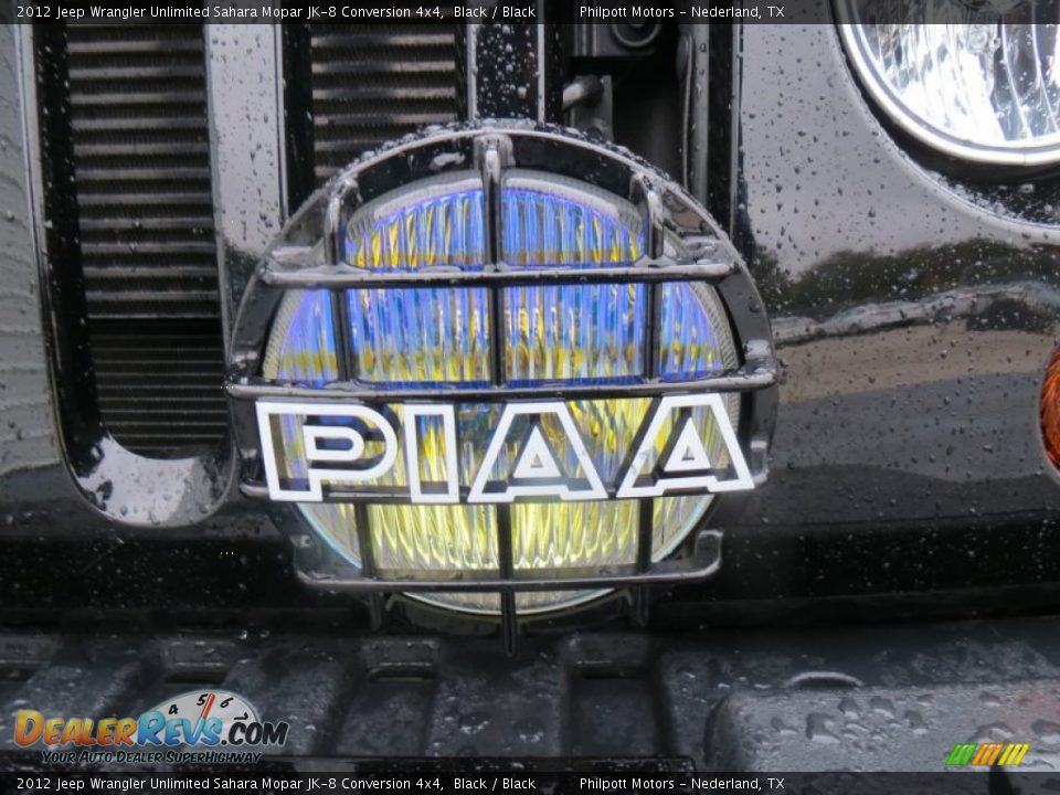 2012 Jeep Wrangler Unlimited Sahara Mopar JK-8 Conversion 4x4 Black / Black Photo #10