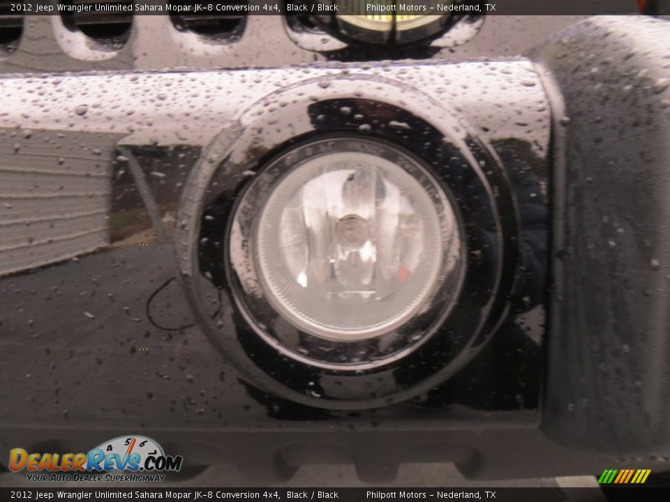 2012 Jeep Wrangler Unlimited Sahara Mopar JK-8 Conversion 4x4 Black / Black Photo #11